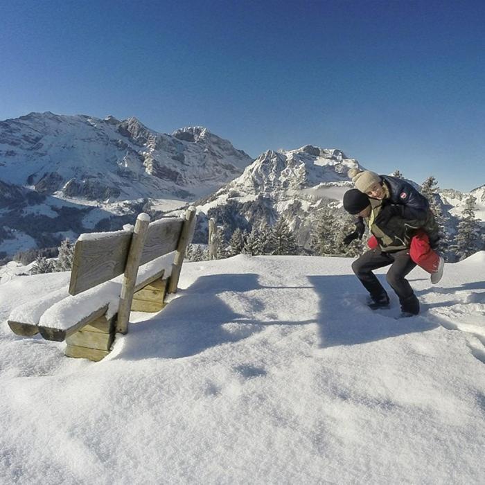 Hostel Engelberg "Mein Trail Hostel" Exteriör bild